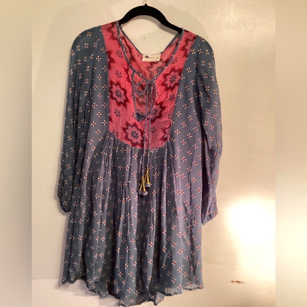KOPAL BOHO style blouse SZ S